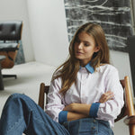 KarinaCC Stripe Mix Shirt - Candyfloss - Co'couture