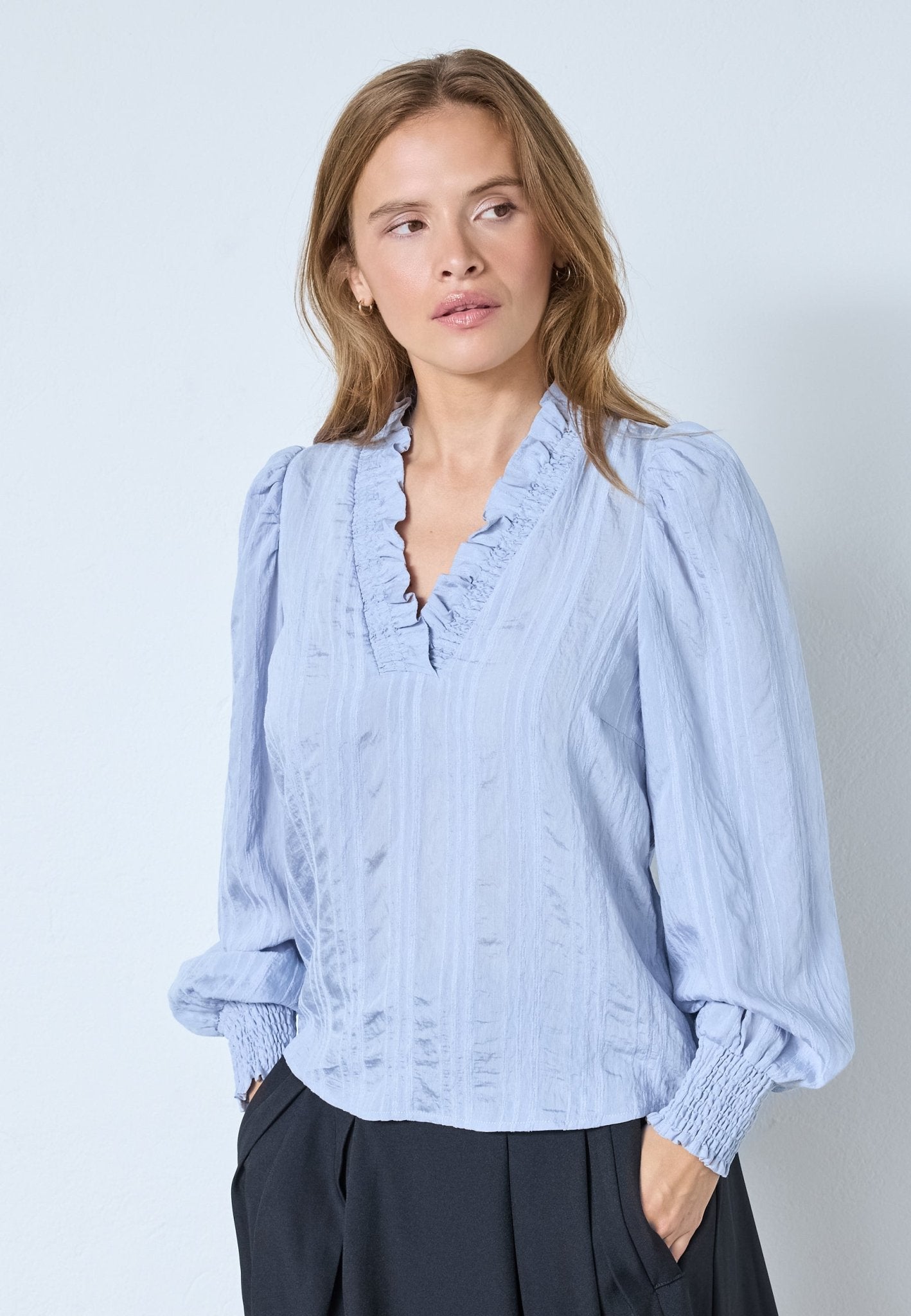 KesiCC V - Blouse - Pale Blue - Co'couture