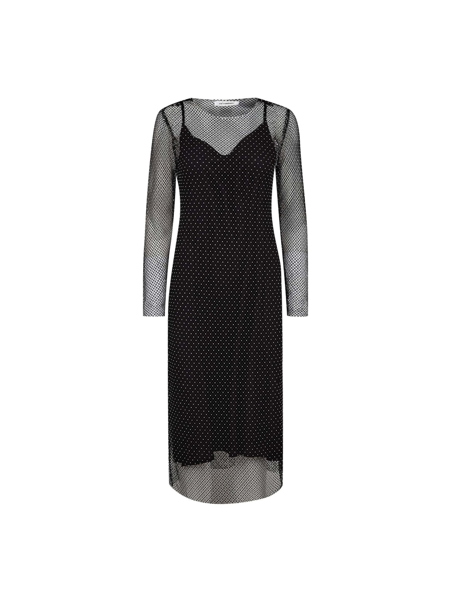KrystalCC Net Dress - Black - Co'couture