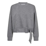 LanceCC Belt Sweat - Grey Melange - Co'couture