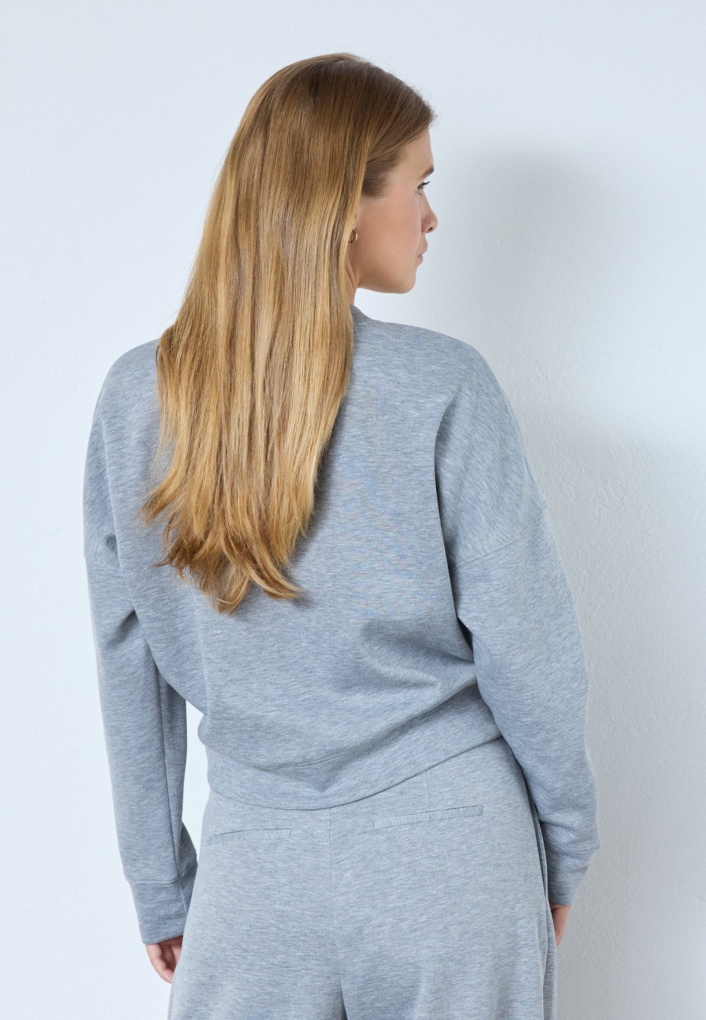 LanceCC Belt Sweat - Grey Melange - Co'couture