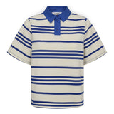 LennonCC Stripe Polo Tee - New Blue - Co'couture