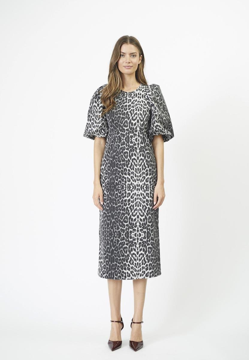 LeoCC Puff Dress - Dark Grey - Co'couture