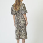 LeoCC Puff Dress - Khaki - Co'couture