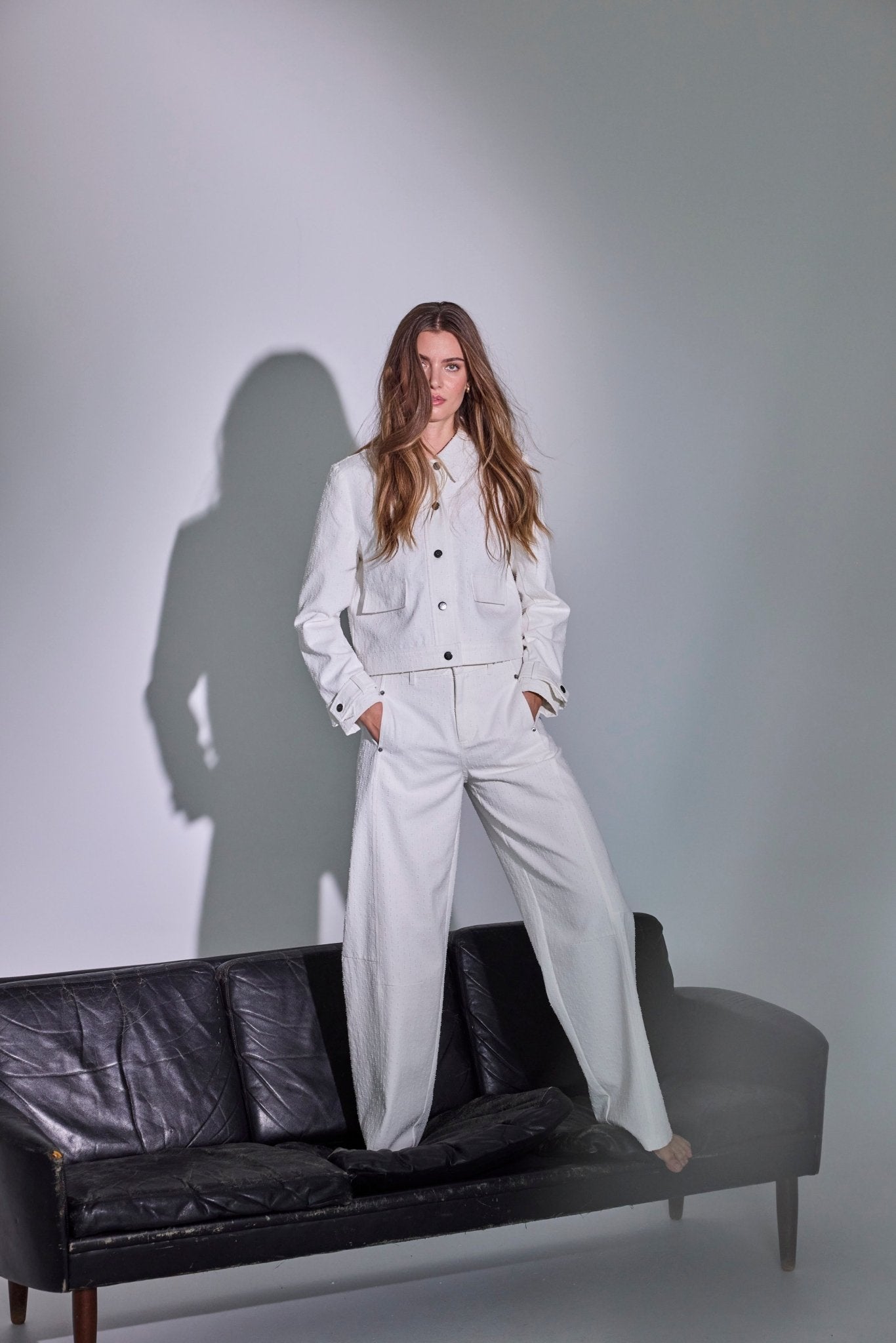 MarciCC Structure Pant - Off white - Co'couture