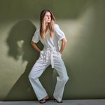MateoCC SS Jumpsuit - Off white - Co'couture