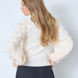 MerciaCC Rose Mix Knit - Bone - Co'couture