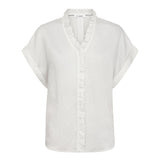 MollyCC Frill Top - Off white - Co'couture