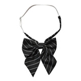 NilaCC Stripe Bow - Black - Co'couture