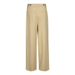 NilanCC Pleat Pant - PaleYellow - Co'couture