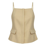 NilanCC Tailored Top - PaleYellow - Co'couture