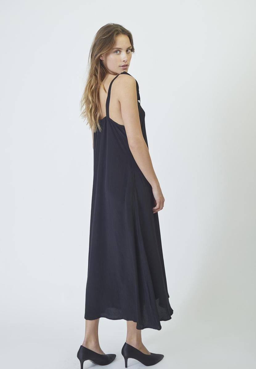 PerinCC Lace Strap Dress - Black - Co'couture