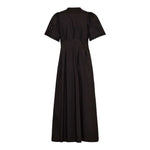 PoppyCC Emb Pleat Dress - Black - Co'couture