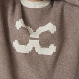 RowCC Coco Logo Knit - Walnut - Co'couture