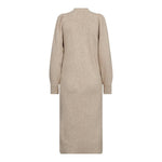 RowCC Rib Midi Dress - Creme - Co'couture