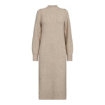 RowCC Rib Midi Dress - Creme - Co'couture