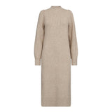 RowCC Rib Midi Dress - Creme - Co'couture