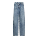 RuthieCC Asym Wide LL Jeans - Denim blue - Co'couture