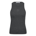 SaharaCC Embroidery Tank Top - Dark Grey - Co'couture