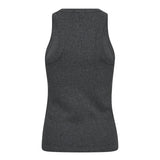 SaharaCC Embroidery Tank Top - Dark Grey - Co'couture