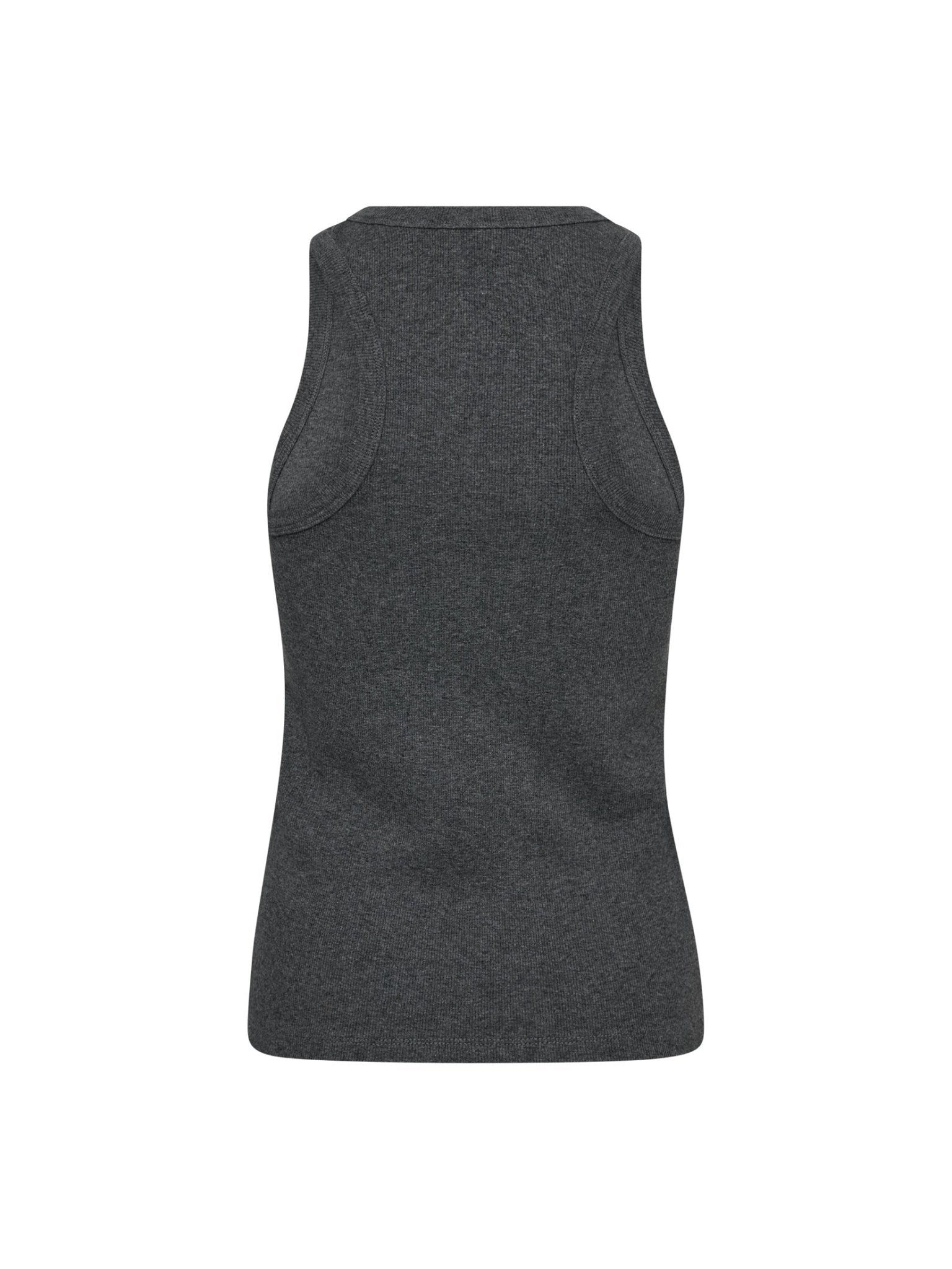 SaharaCC Embroidery Tank Top - Dark Grey - Co'couture
