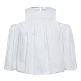 SannaCC Balloon Blouse - White - Co'couture
