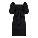 SannaCC Knot Dress - Black - Co'couture