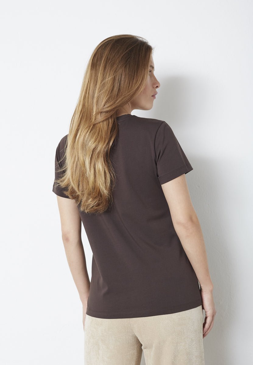 SignatureCC New Tee - Dark Brown - Co'couture