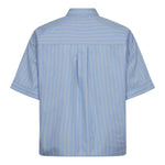 SimoCC Stripe SS Tie Shirt - Pale Blue - Co'couture