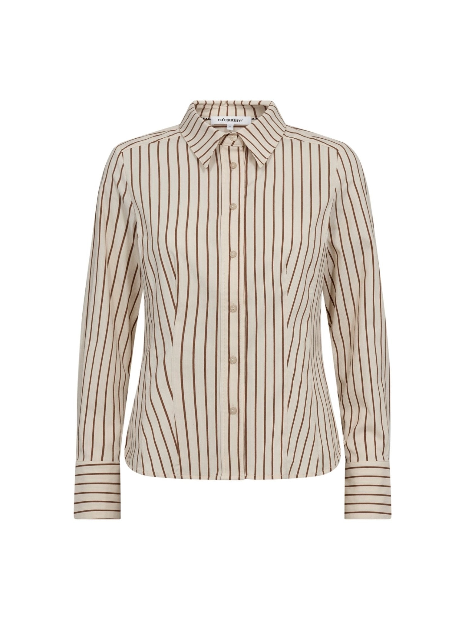 SorinCC Stripe Fitted Shirt - Bone - Co'couture