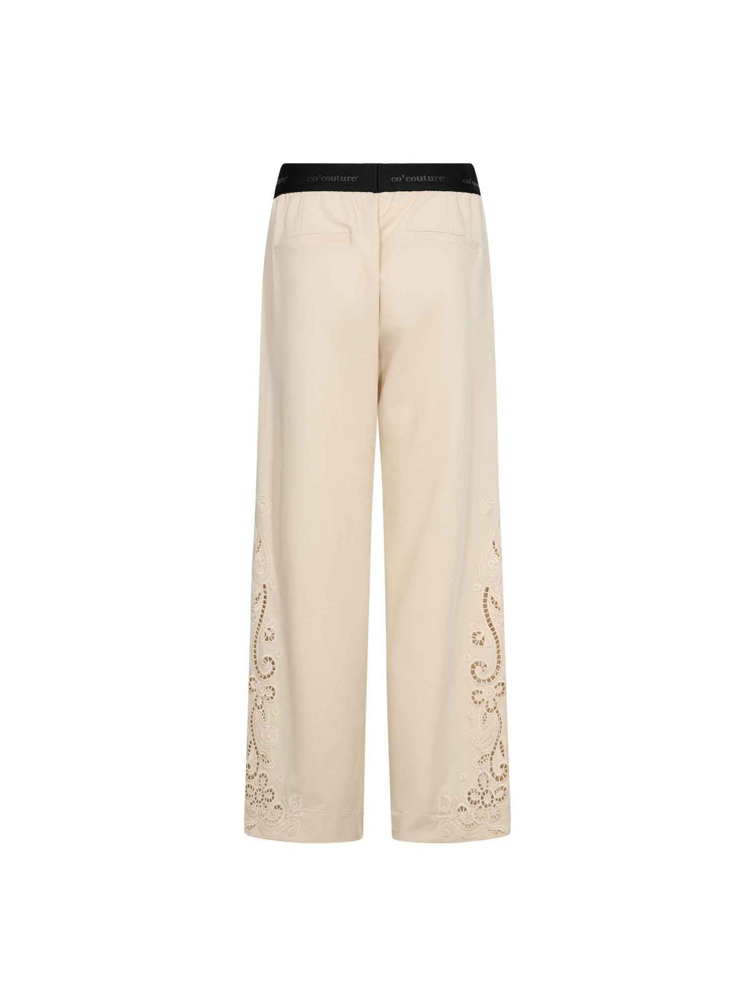 TengaCC Logo Emb Pant - Bone - Co'couture