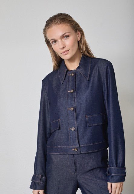 TerryCC Denim Jacket - Navy Denim - Co'couture