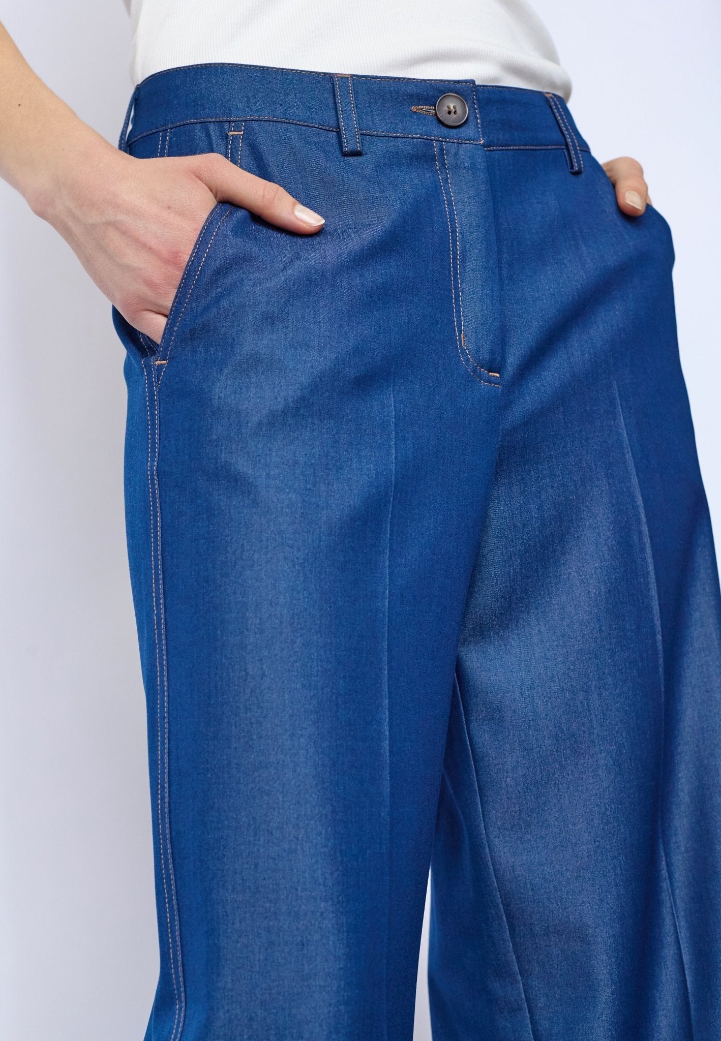 TerryCC Pant - Navy Denim - Co'couture