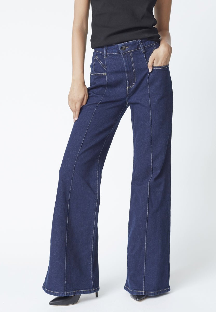 TheoCC Wide Jeans - Dark Denim - Co'couture