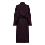 TrinnyCC Stripe Batwing Dress - Plum - Co'couture