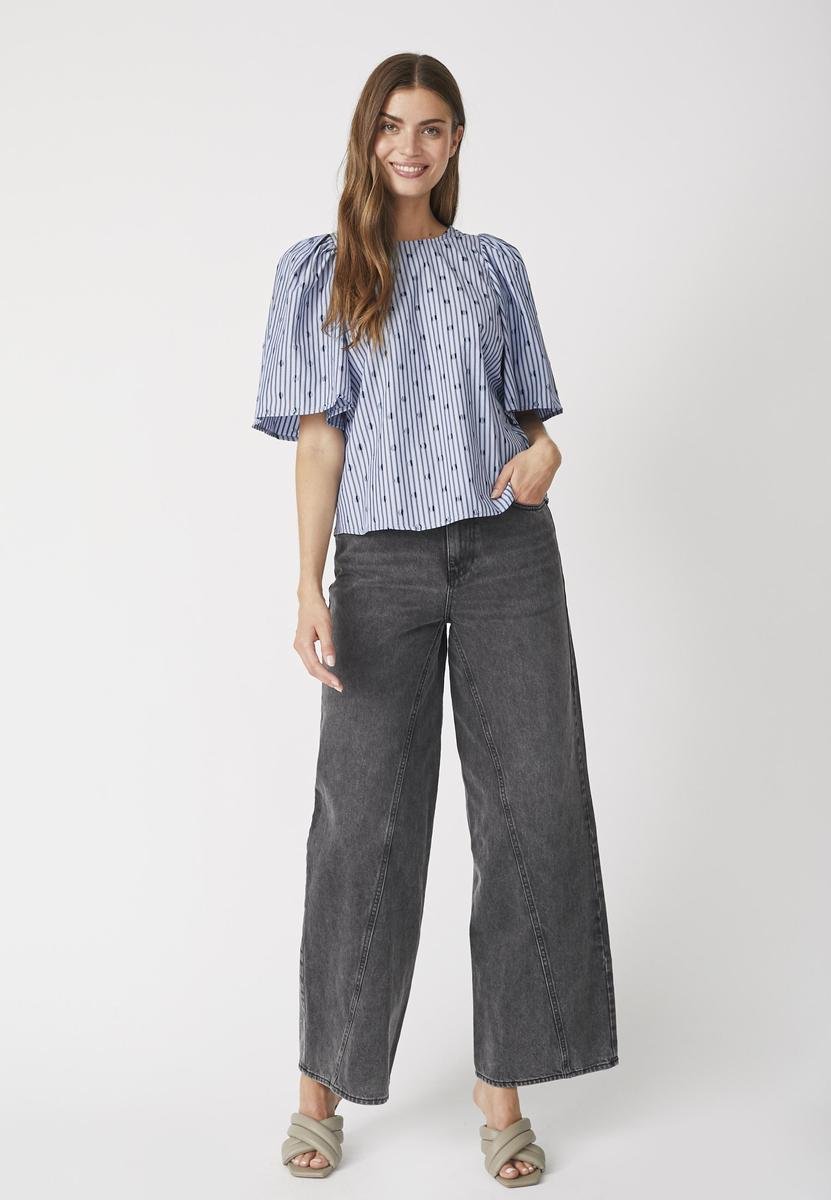 TrixieCC Dot Blouse - Blue - Co'couture