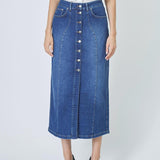 TylerCC Denim Skirt - Denim blue - Co'couture