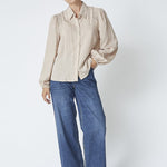 ViolaCC Smock Shirt - Taupe - Co'couture