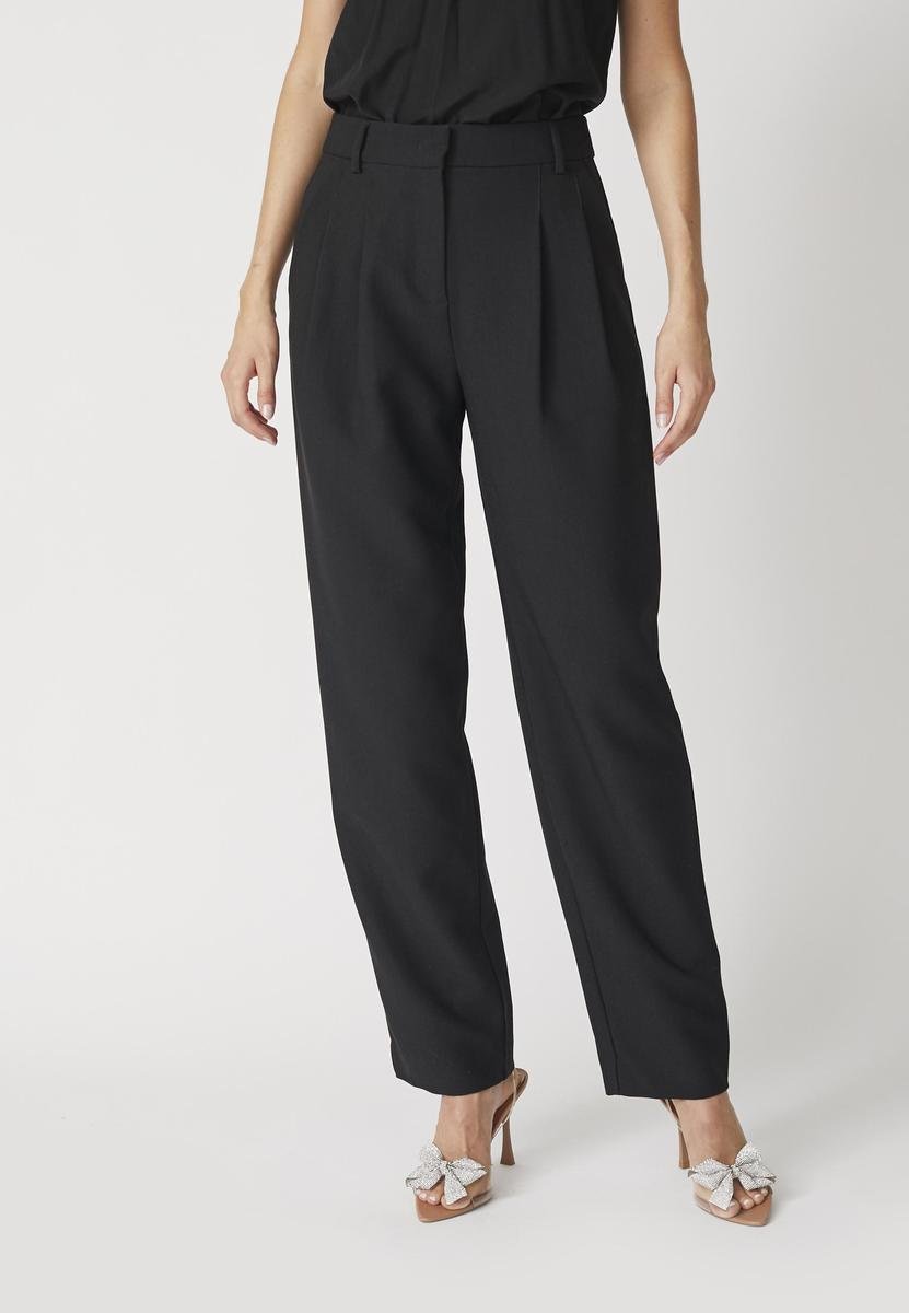 VolaCC Barrel Pleat LL Pant - Black - Co'couture