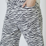 ZionCC Zebra Crop Pant - OffWhite - Black - Co'couture